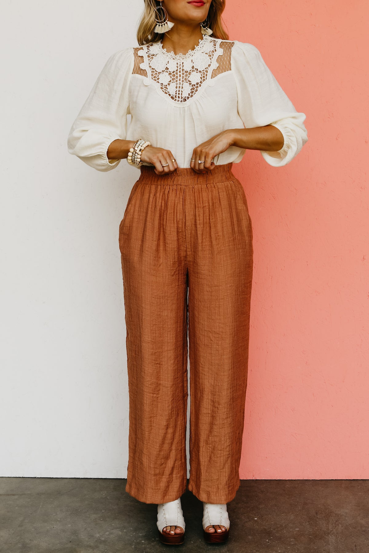 The Armando Wide Leg Pants  - FINAL SALE