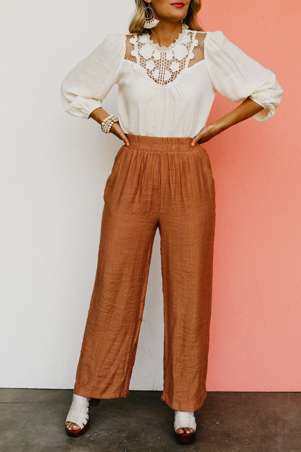 The Armando Wide Leg Pants  - FINAL SALE