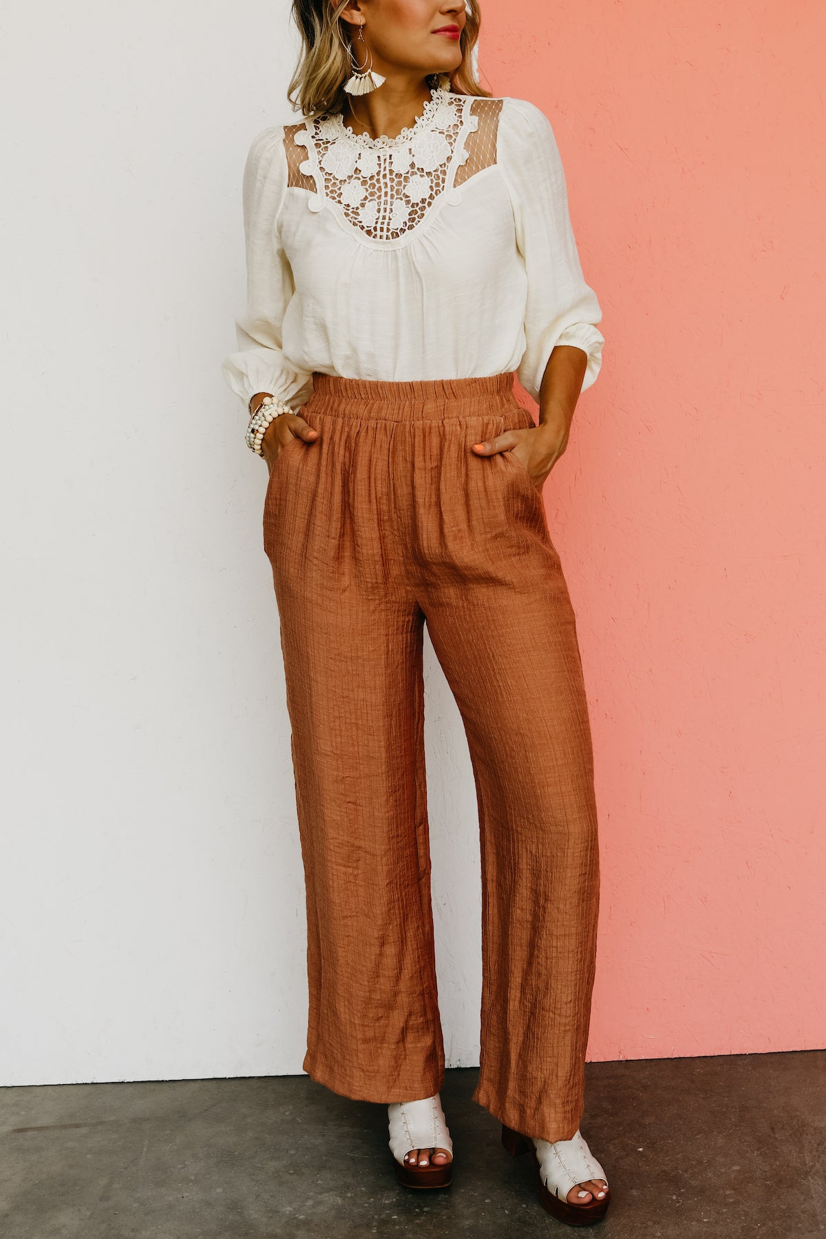 The Armando Wide Leg Pants  - FINAL SALE