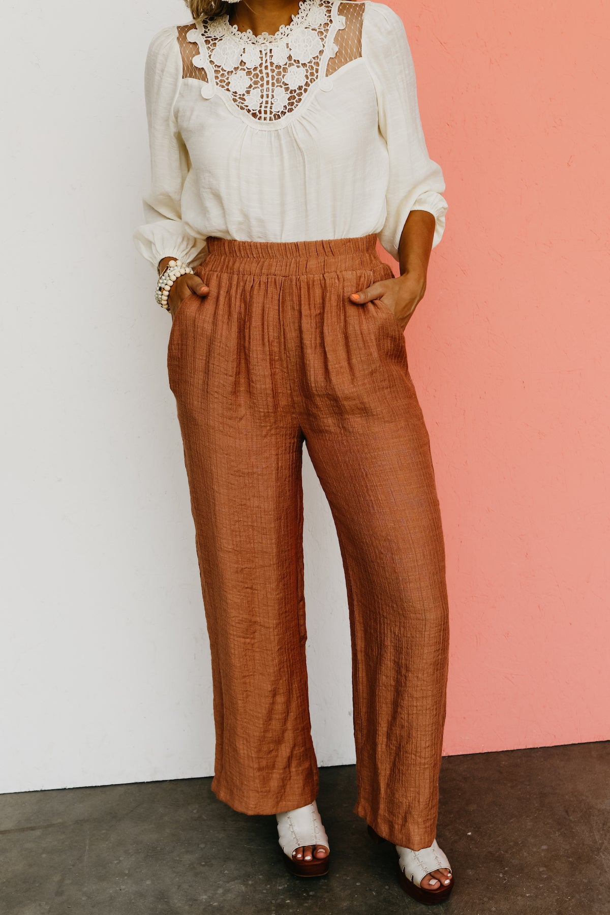 The Armando Wide Leg Pants  - FINAL SALE