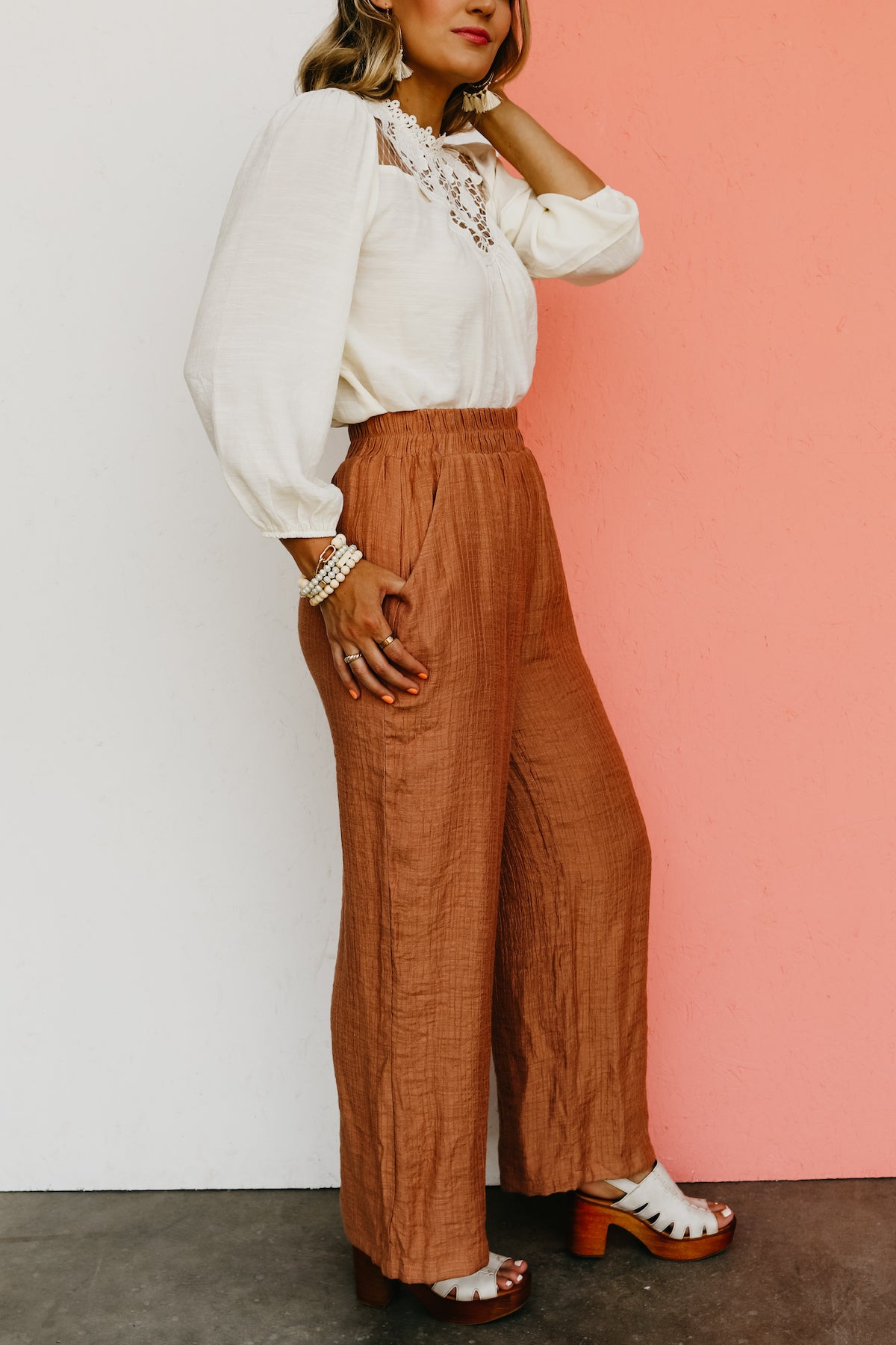 The Armando Wide Leg Pants  - FINAL SALE