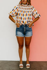 Vervet Denim | The Cortney Stretch Mom Denim Shorts