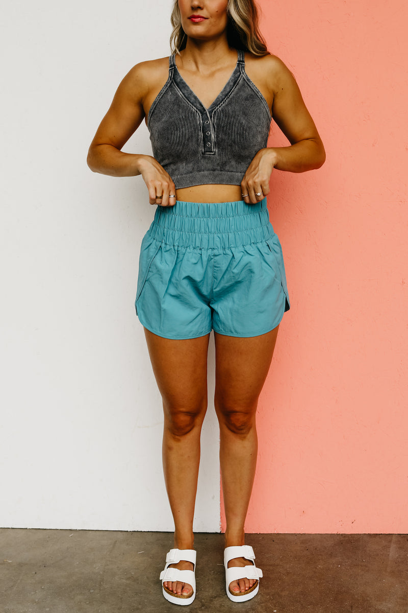 The Setiva Smocked Running Shorts