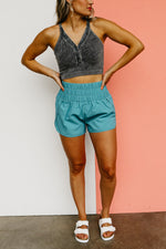 The Setiva Smocked Running Shorts