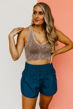 The Kyleigh Racerback Crop Tank Top