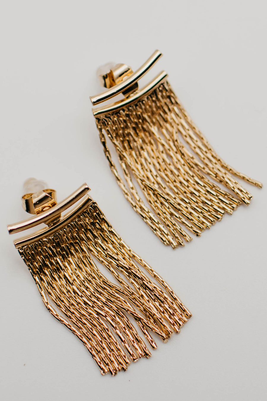 The Elliot Chain Tassel Earring