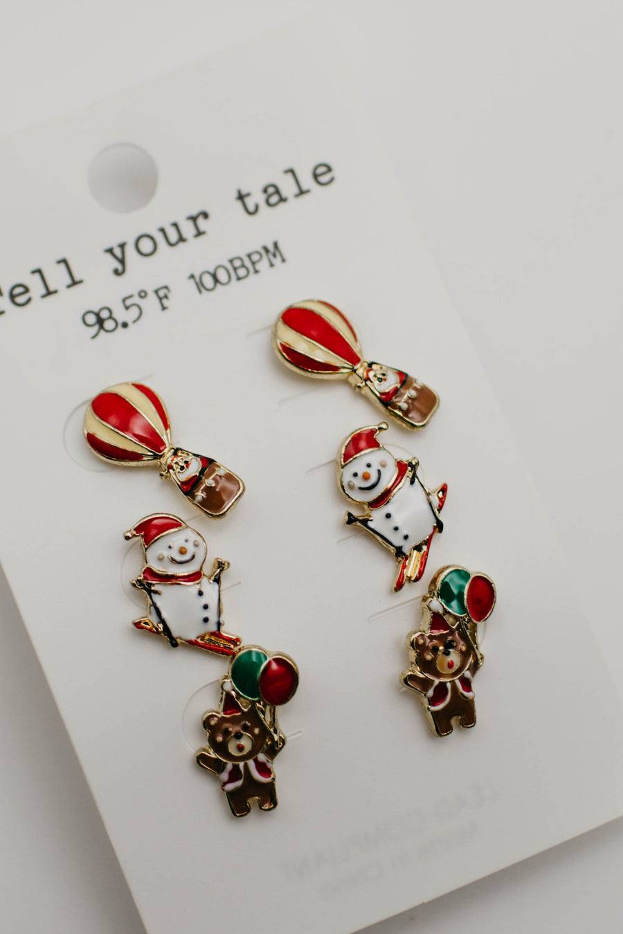 The Stocking Stuffer Earring Set