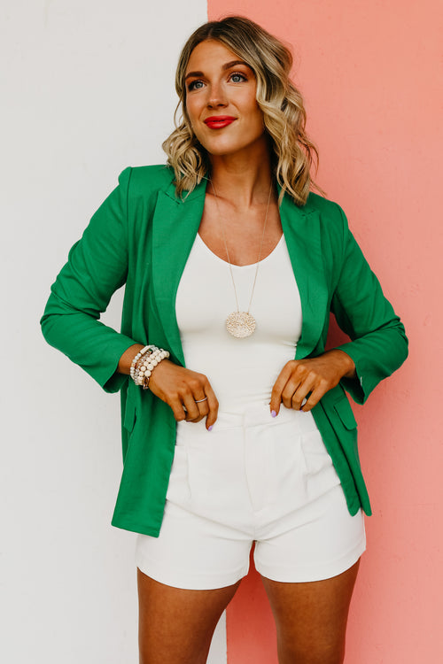 The Lush Bethany Oversized Blazer