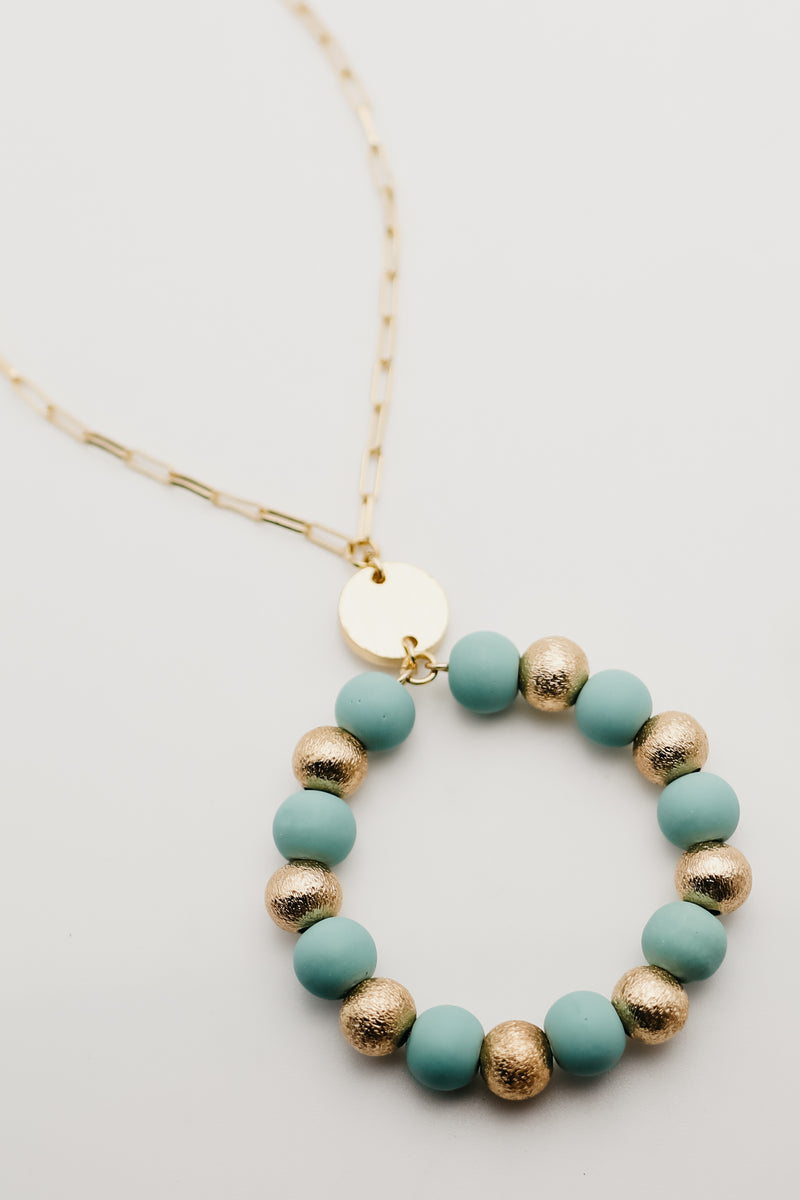 The Jayda Longline Hoop Necklace
