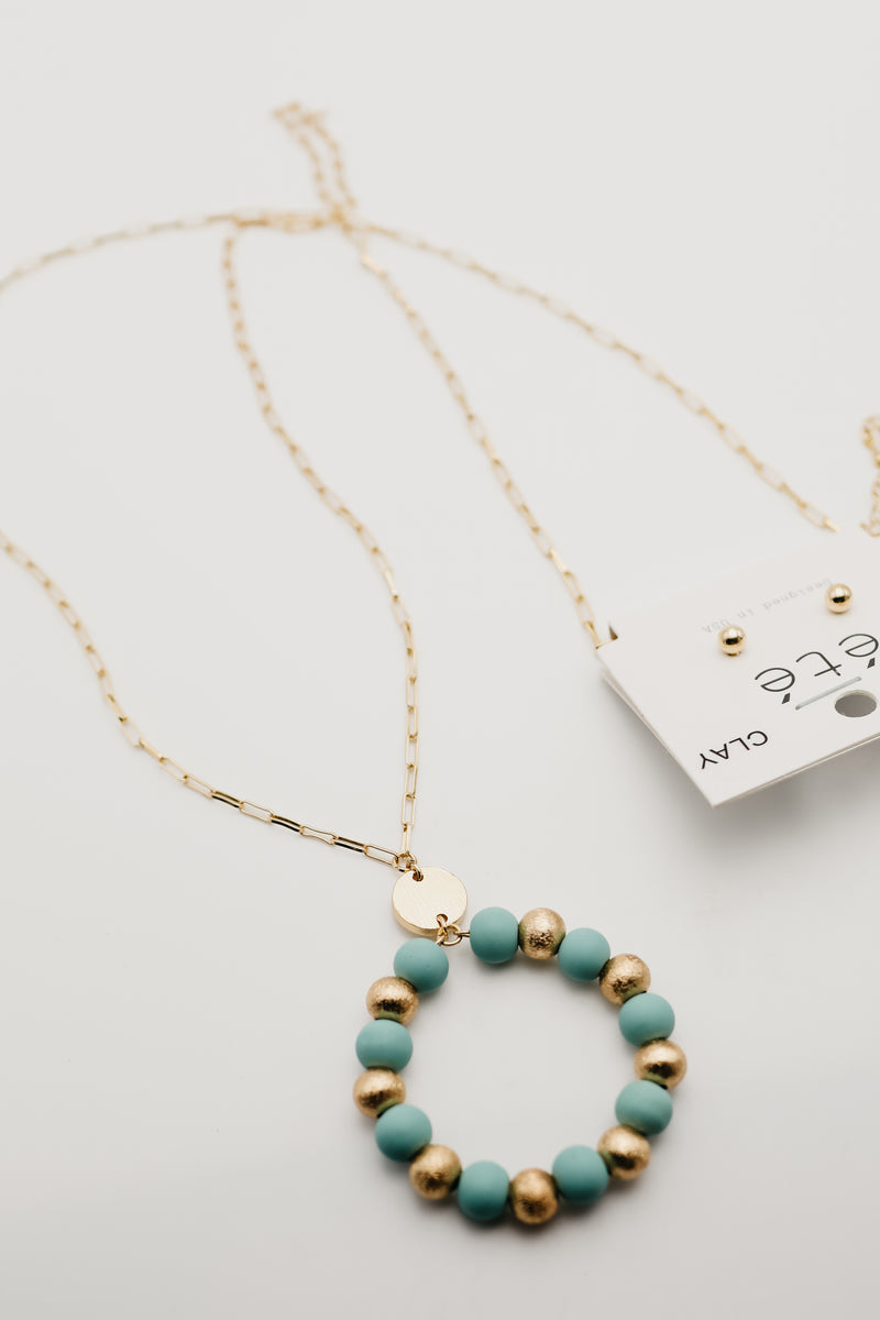 The Jayda Longline Hoop Necklace