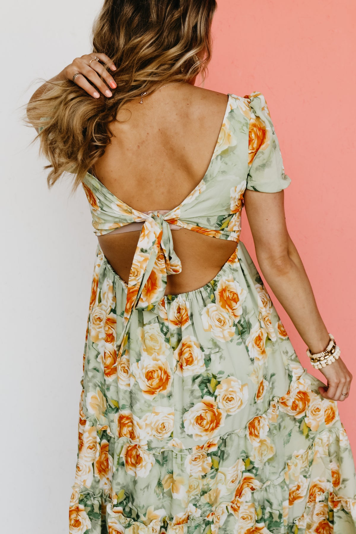Arianna' Floral Maxi Dress