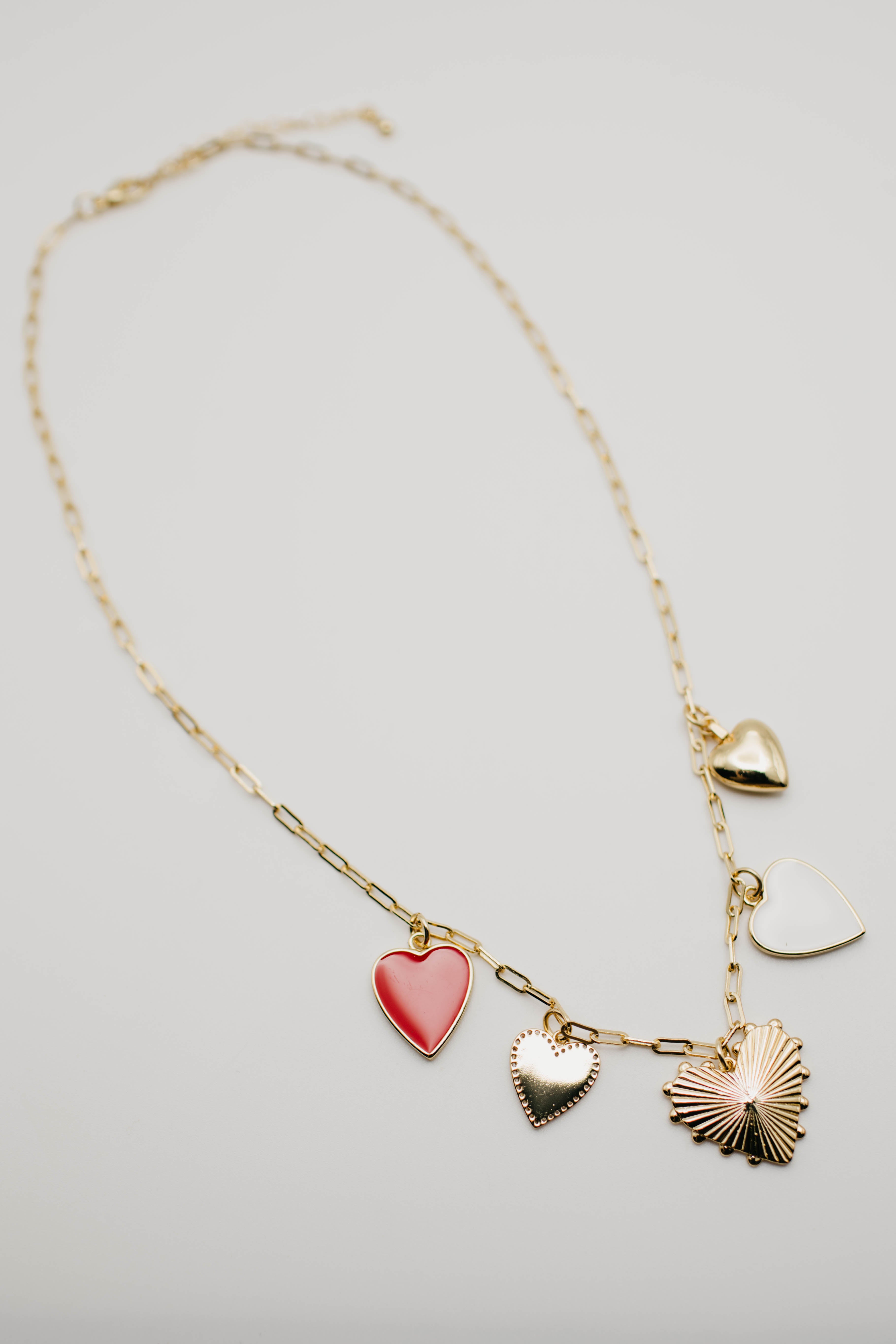 The Xara Heart Charm Necklace
