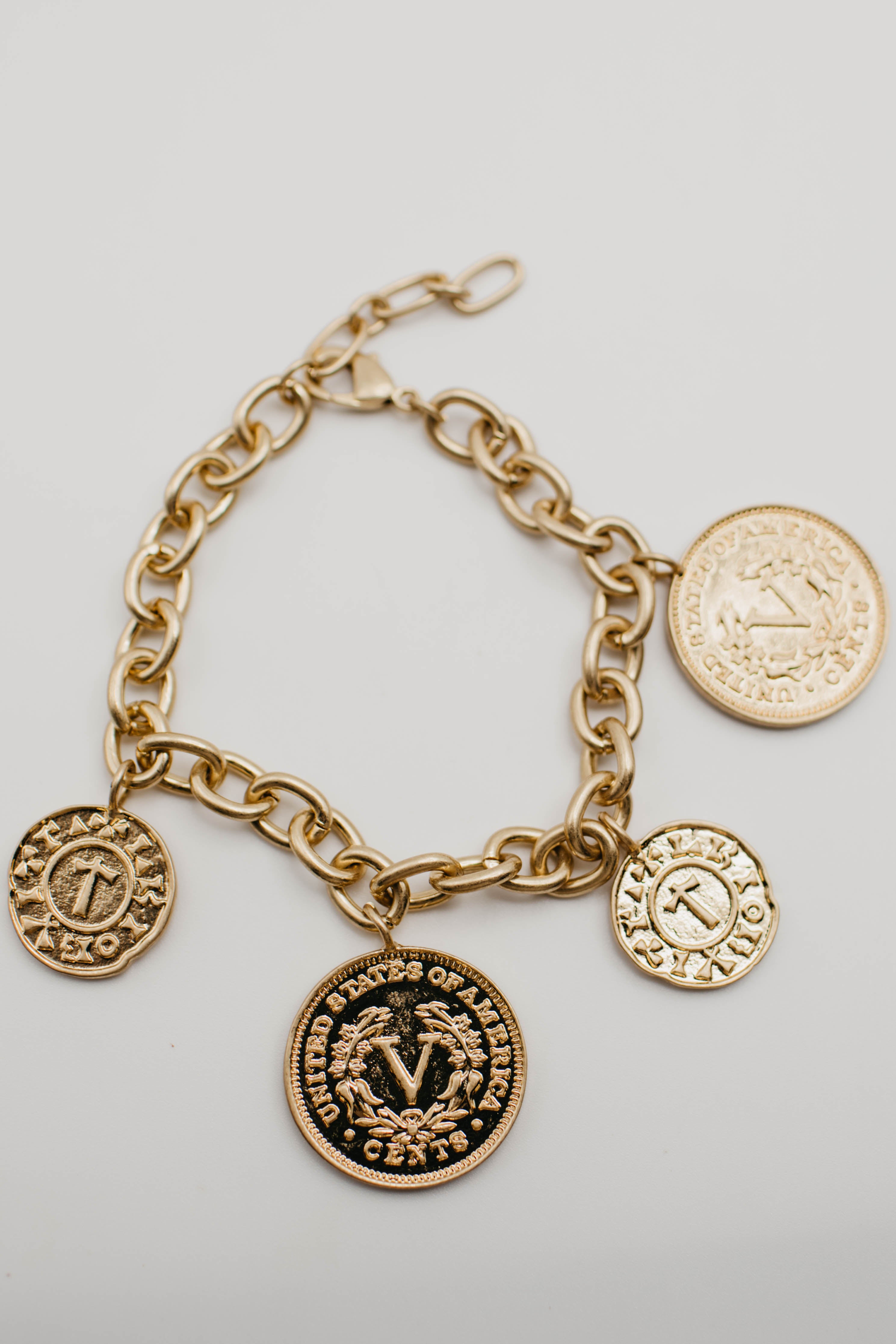 The Lydia Vintage Charm Bracelet