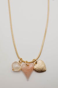The Brodie Heart Charm Necklace