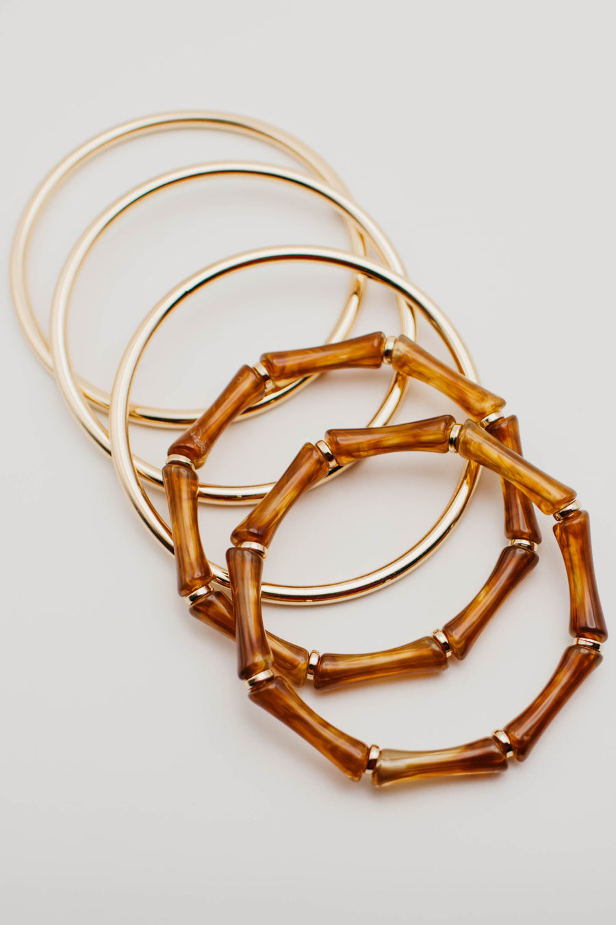 The Janessa Marble Bracelet Set