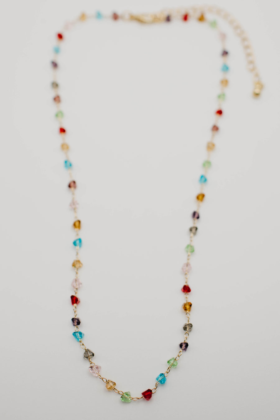 The Charlie Glass Bead Necklace
