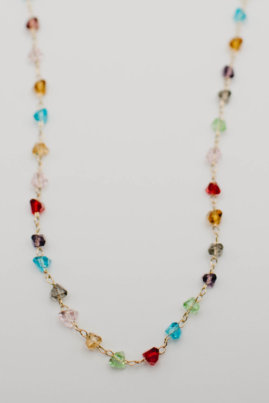 The Charlie Glass Bead Necklace
