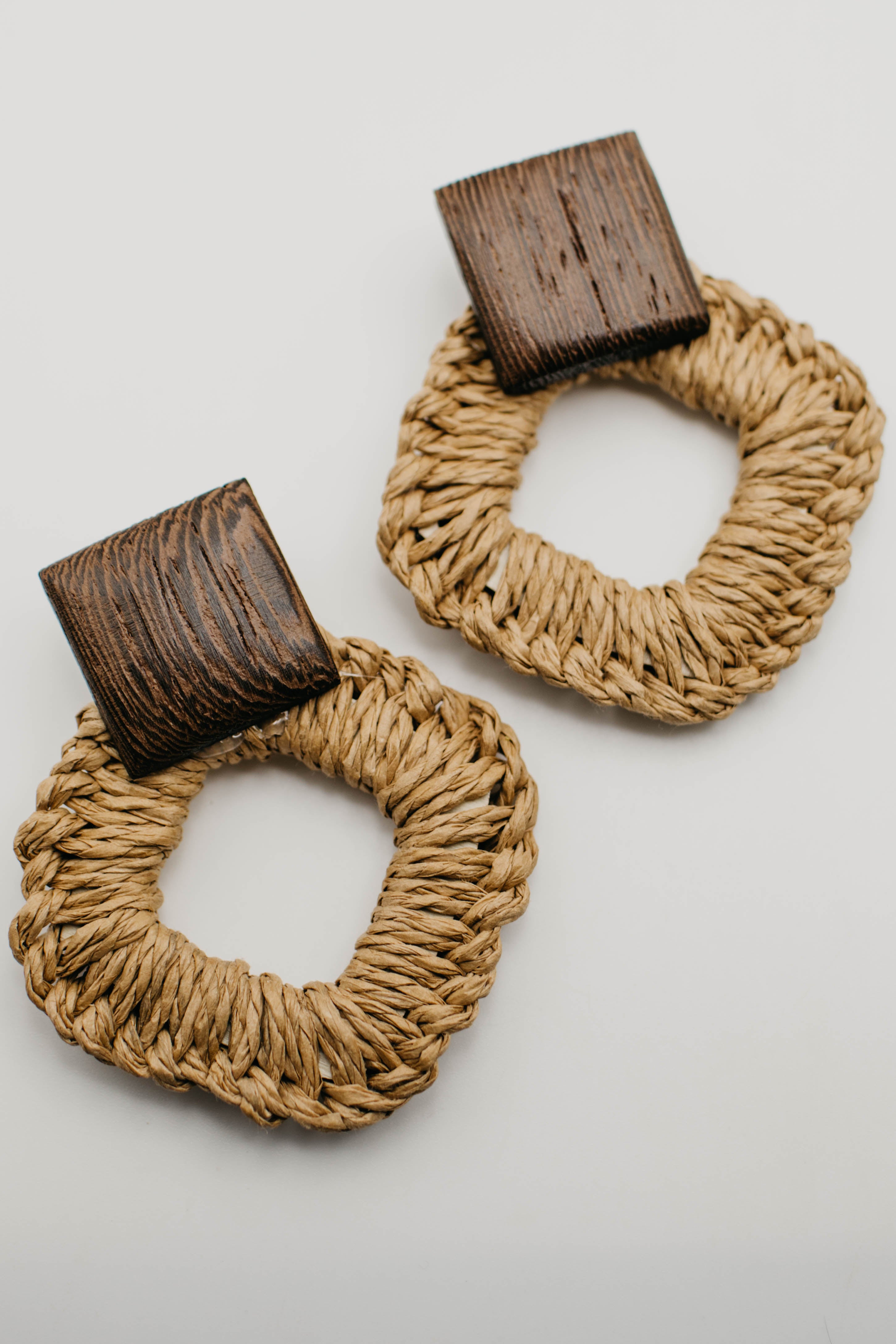 The Zayne Raffia Earring