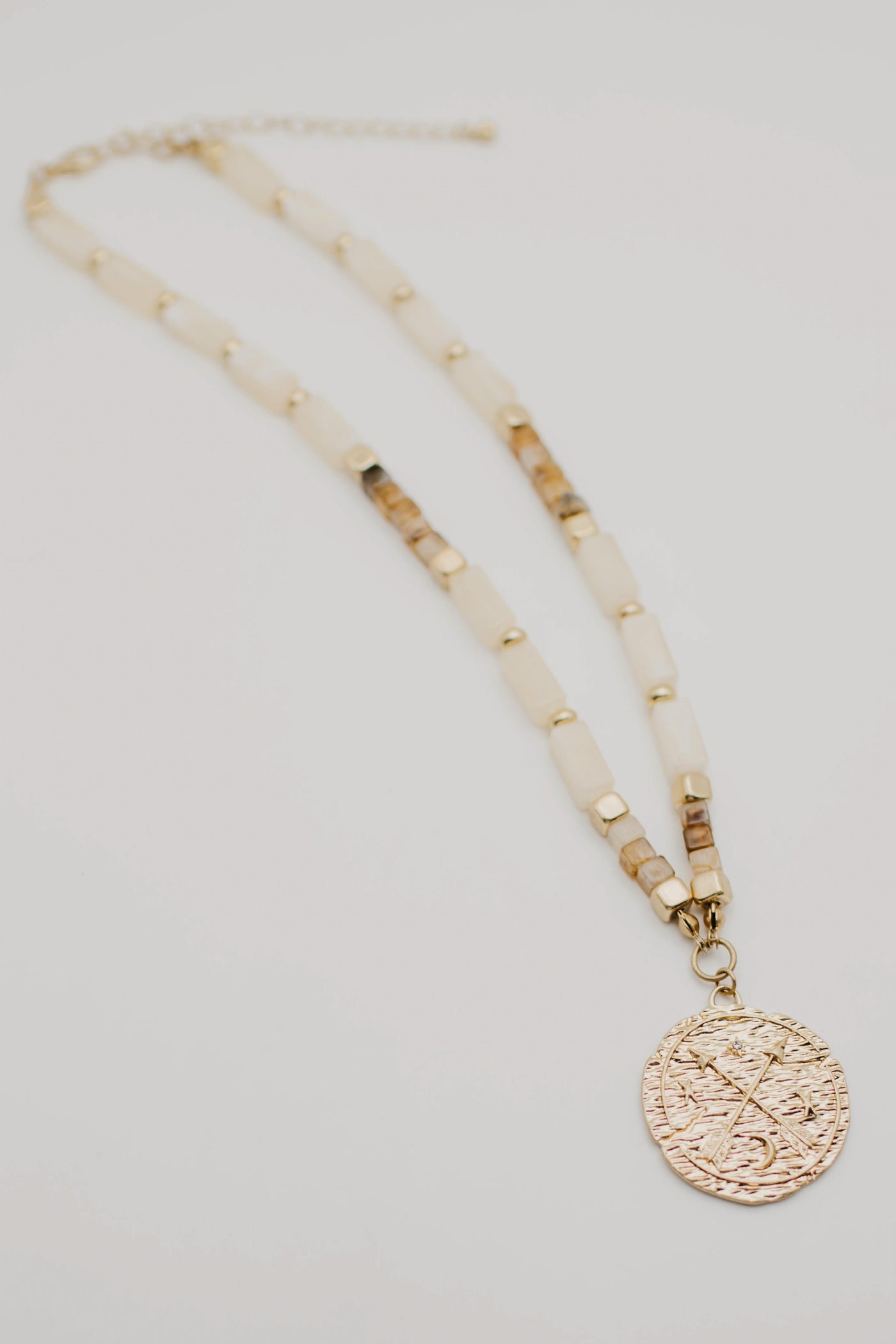 The Benson Hammered Coin Necklace