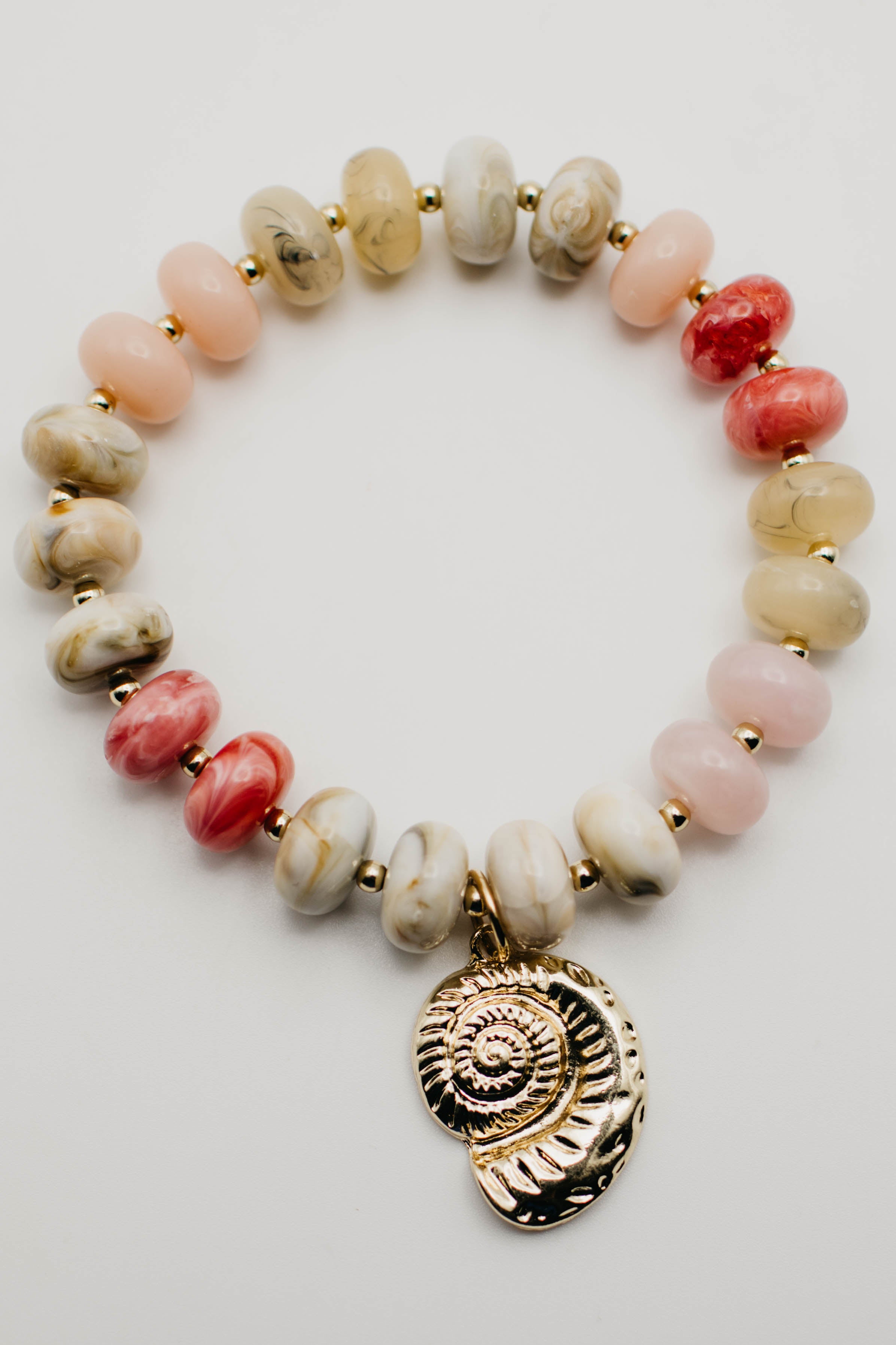 The Rylee Seashell Charm Bracelet