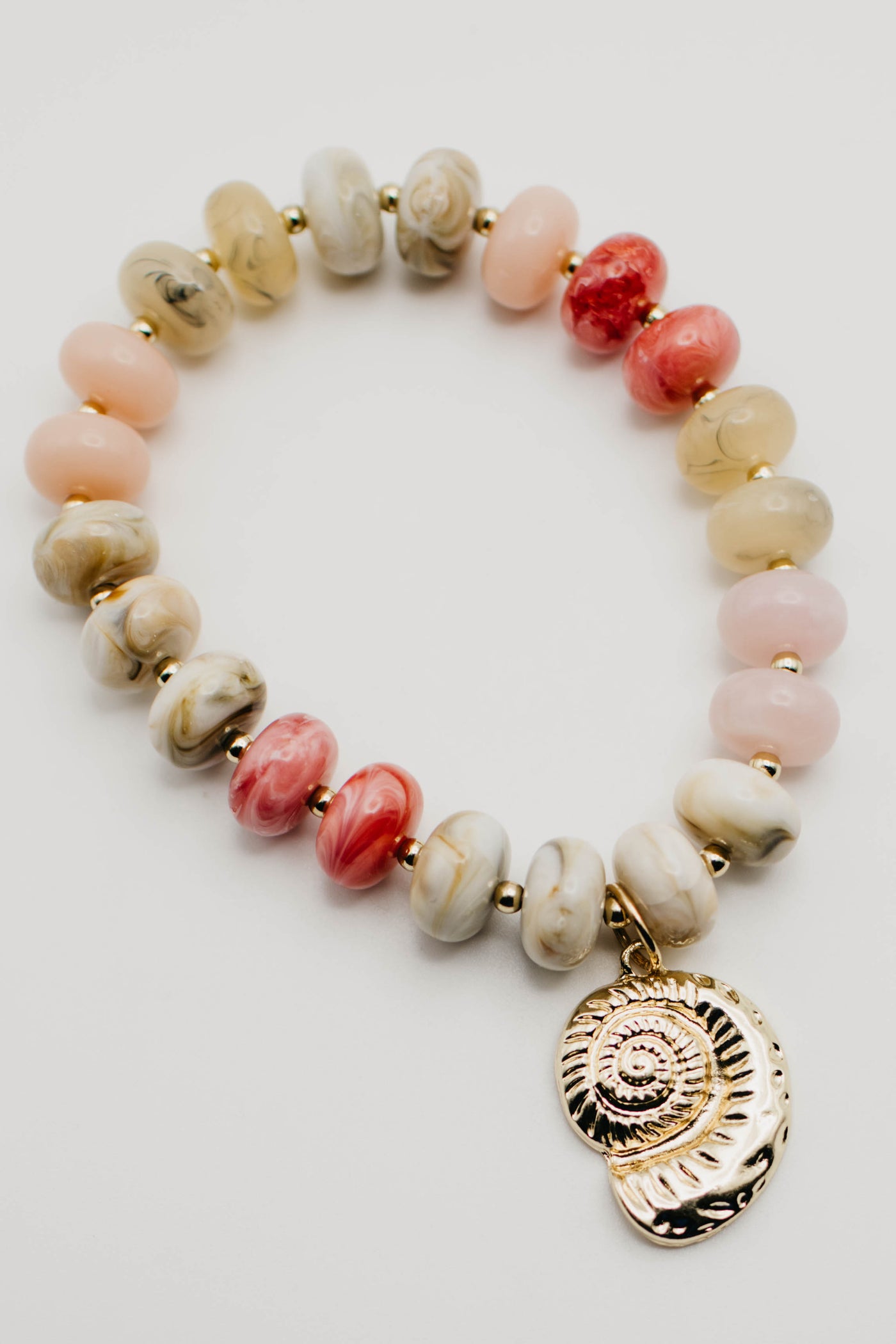 The Rylee Seashell Charm Bracelet