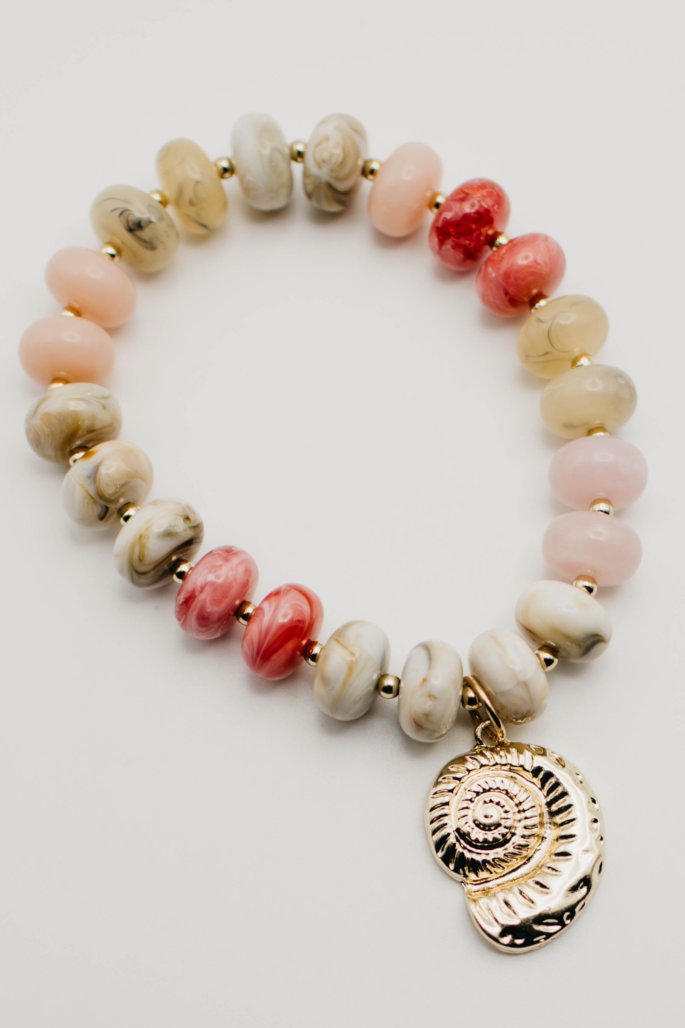 The Rylee Seashell Charm Bracelet