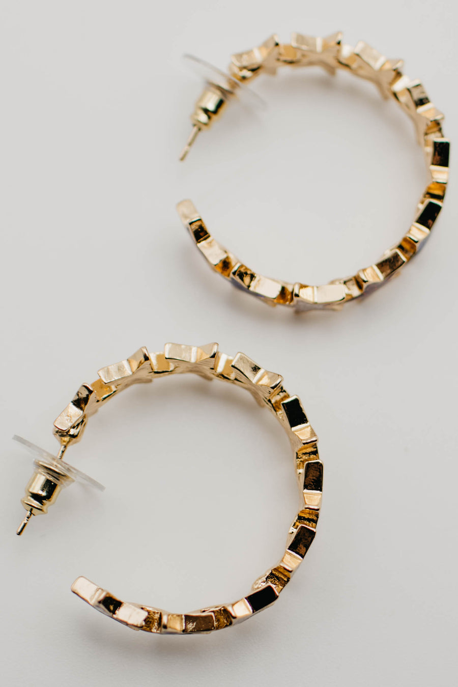 The Zayne Star Hoop Earring