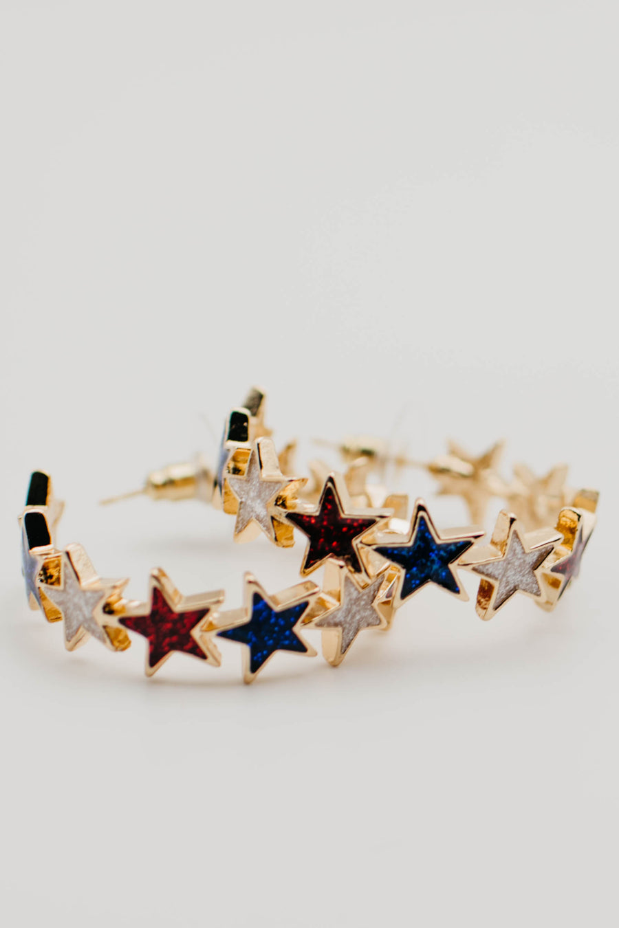 The Zayne Star Hoop Earring