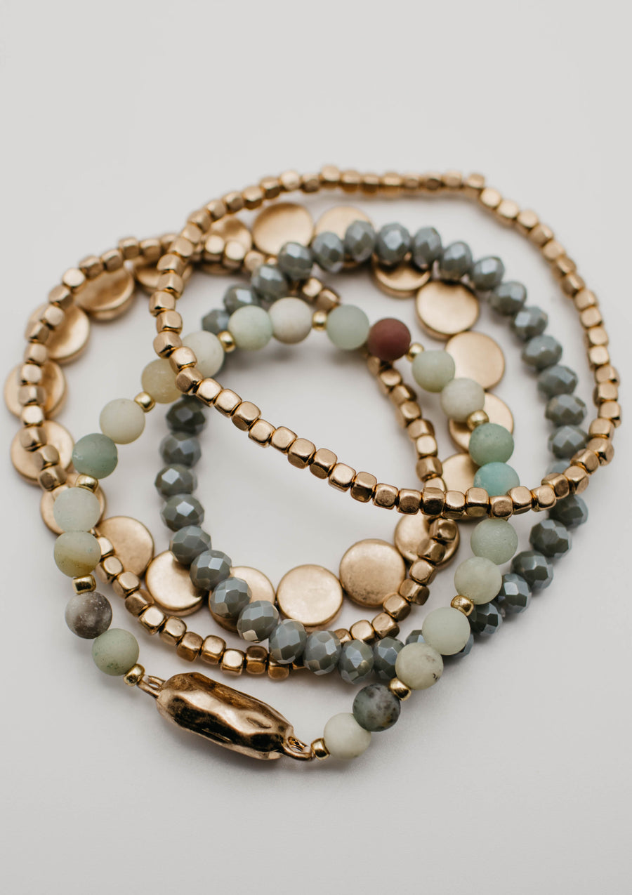 The Janet Stretch Bracelet Set