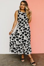 The Elianna Cut-Out Sleeveless Midi Dress