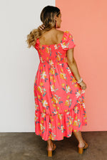 The Aiden Floral Midi Dress - FINAL SALE