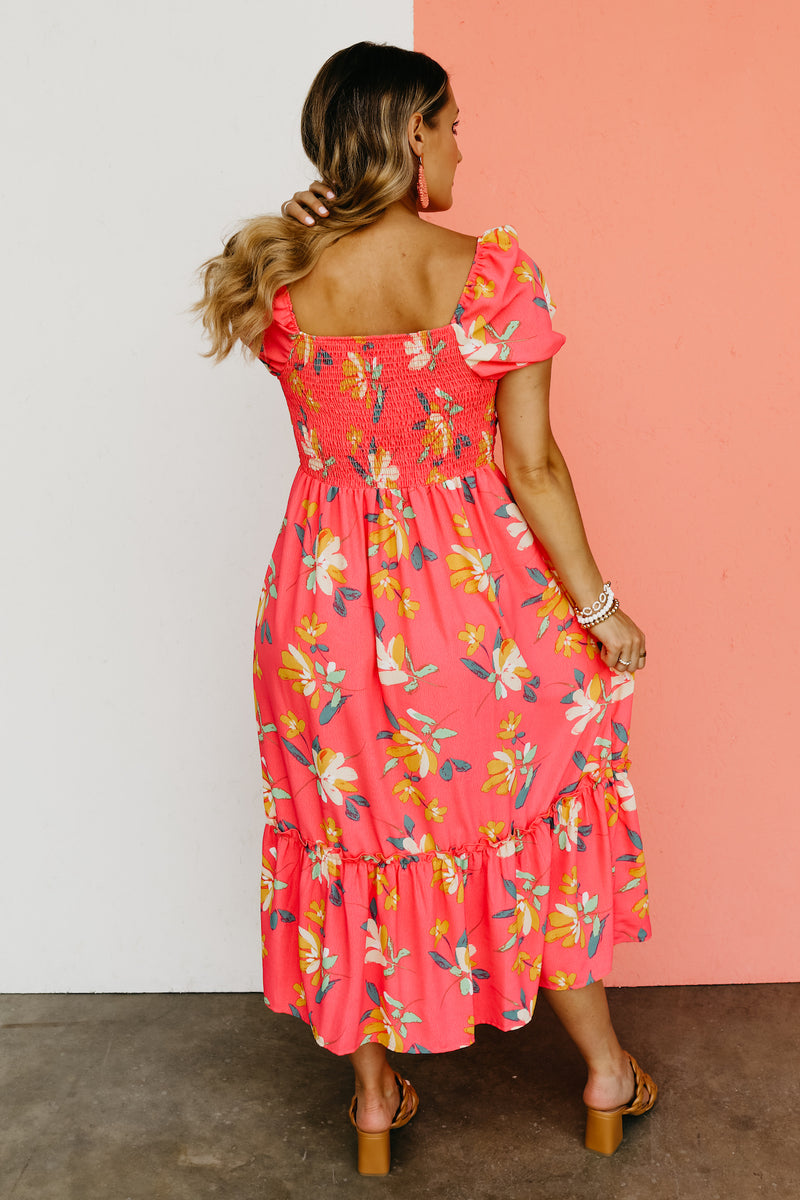 The Aiden Floral Midi Dress - FINAL SALE