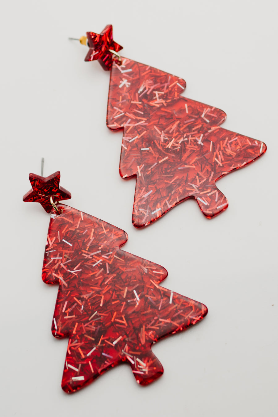 The Fraser Fir Confetti Earring