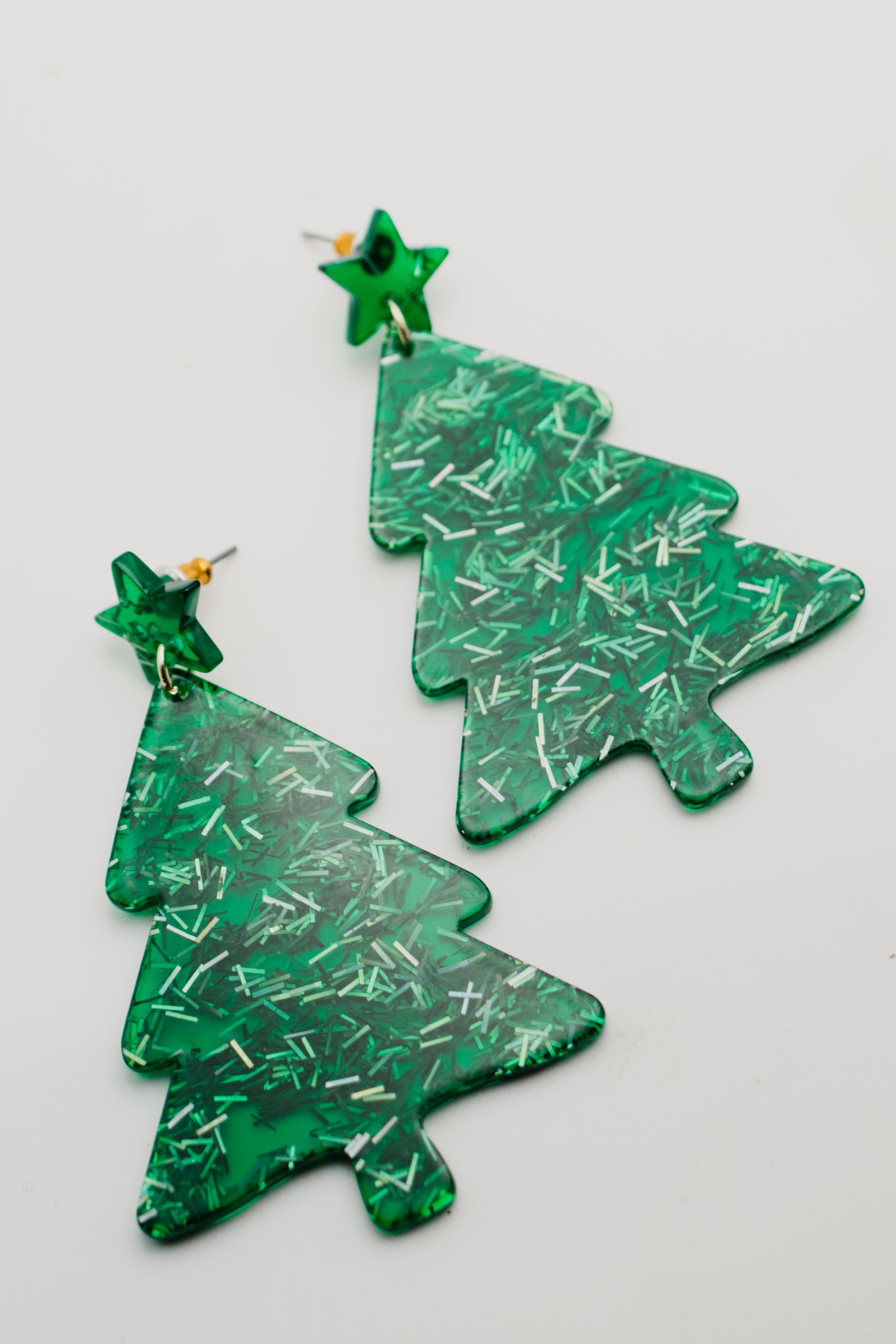 The Fraser Fir Confetti Earring