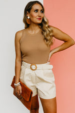 The Adelina Racerback Knit Tank Top