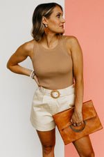 The Adelina Racerback Knit Tank Top