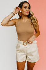 The Adelina Racerback Knit Tank Top