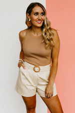 The Adelina Racerback Knit Tank Top