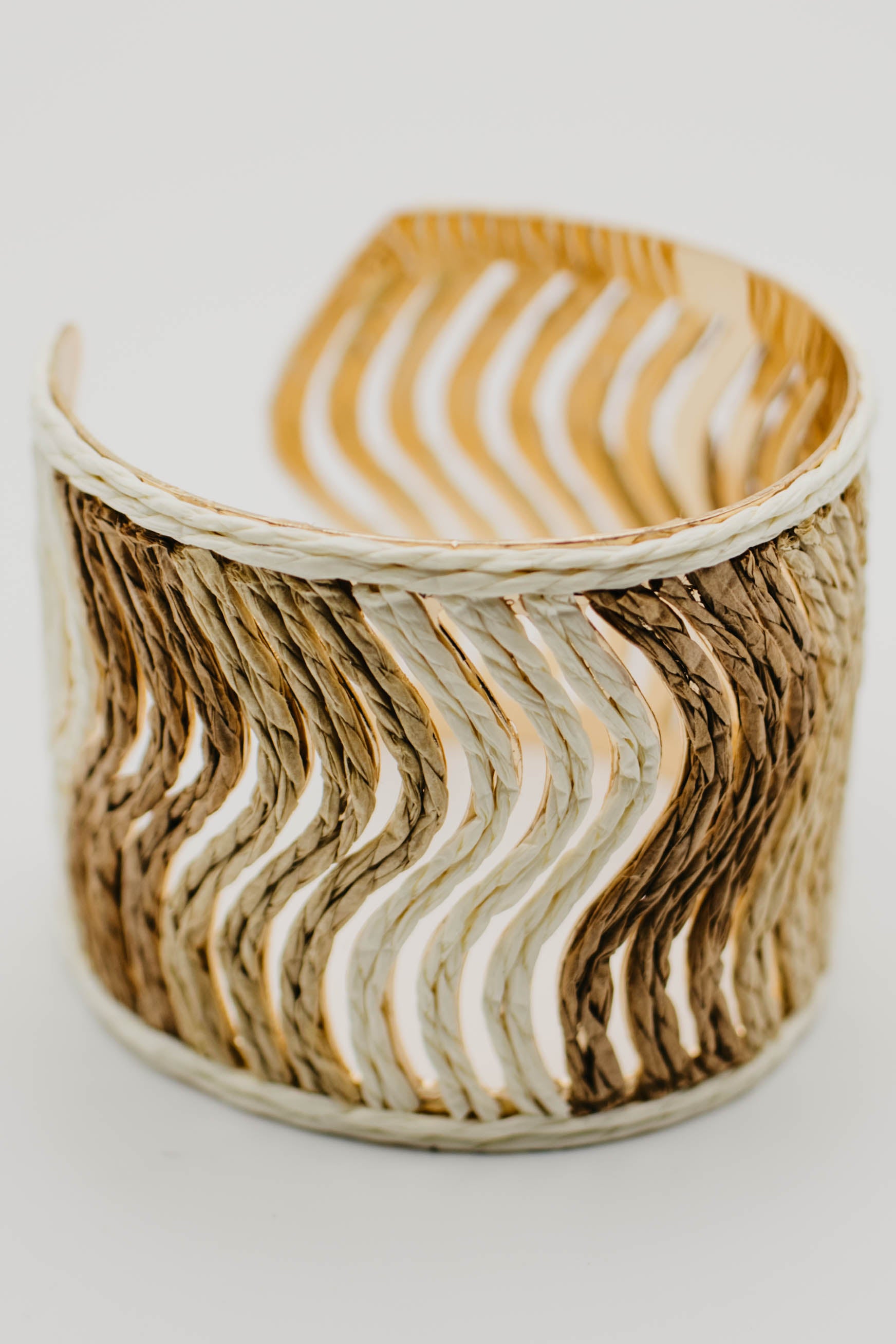 The Missy Raffia Cuff Bracelet
