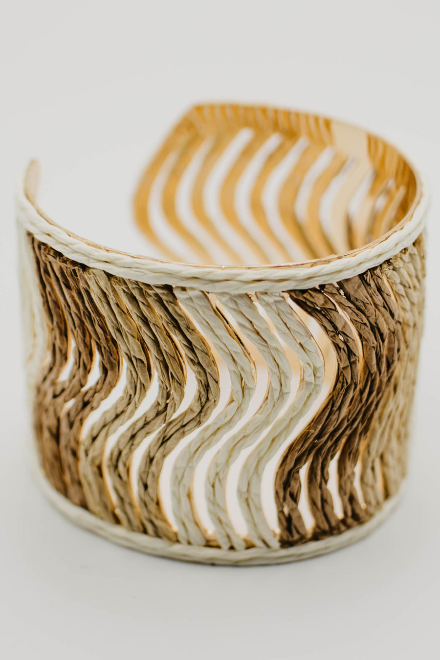 The Missy Raffia Cuff Bracelet