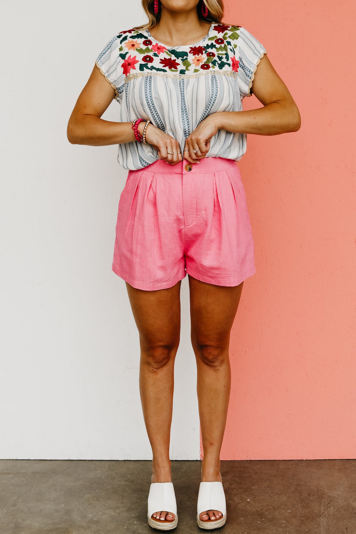 The Enrique Linen Shorts  - FINAL SALE