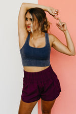 The Iris Ribbed Crop Top