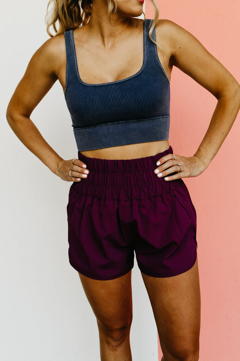The Iris Ribbed Crop Top