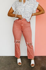 Kan Can Denim | 12" Ultra High Rise 90's Straight - KC7445CR