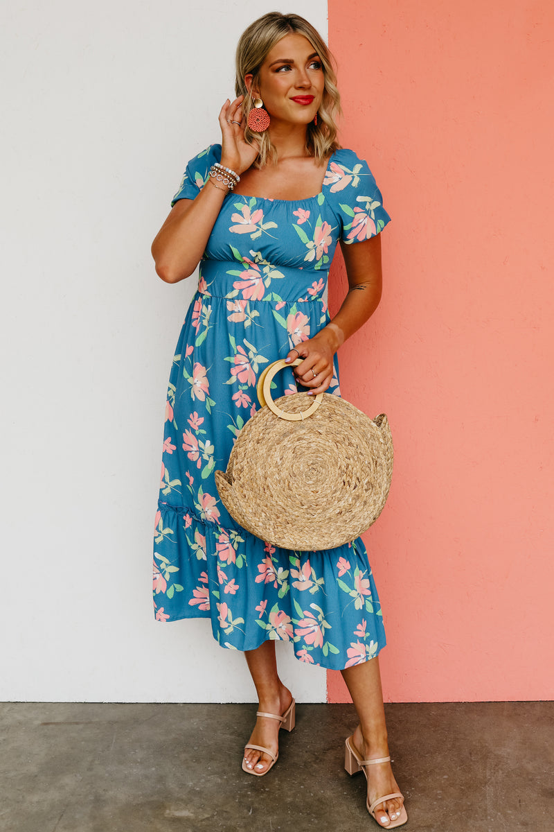 The Aiden Floral Midi Dress - FINAL SALE