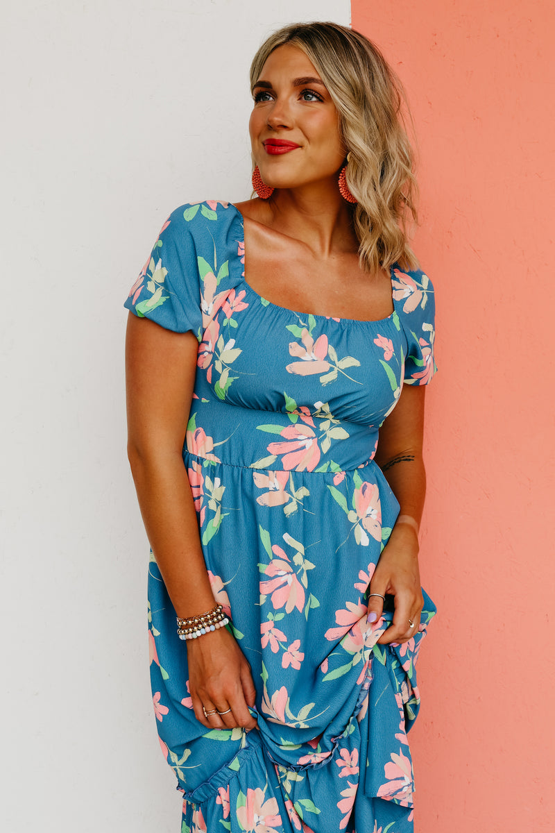 The Aiden Floral Midi Dress - FINAL SALE