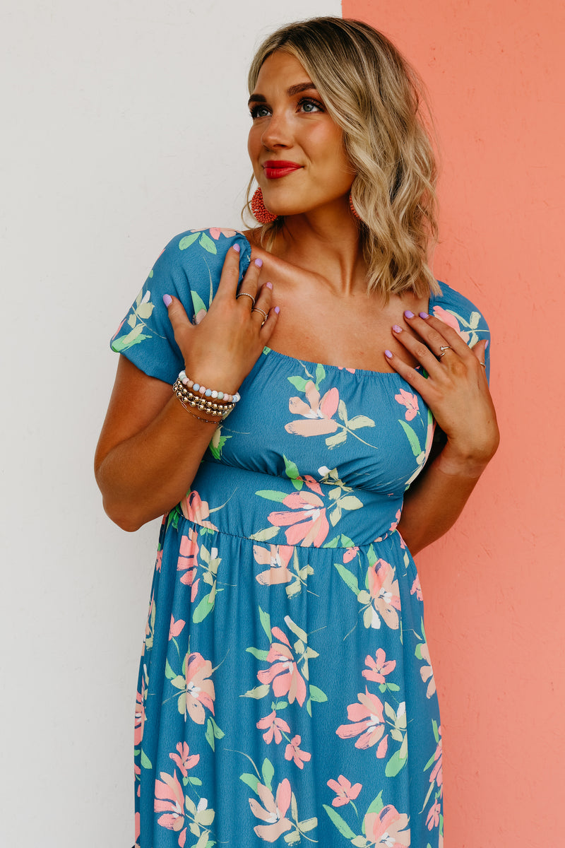 The Aiden Floral Midi Dress - FINAL SALE