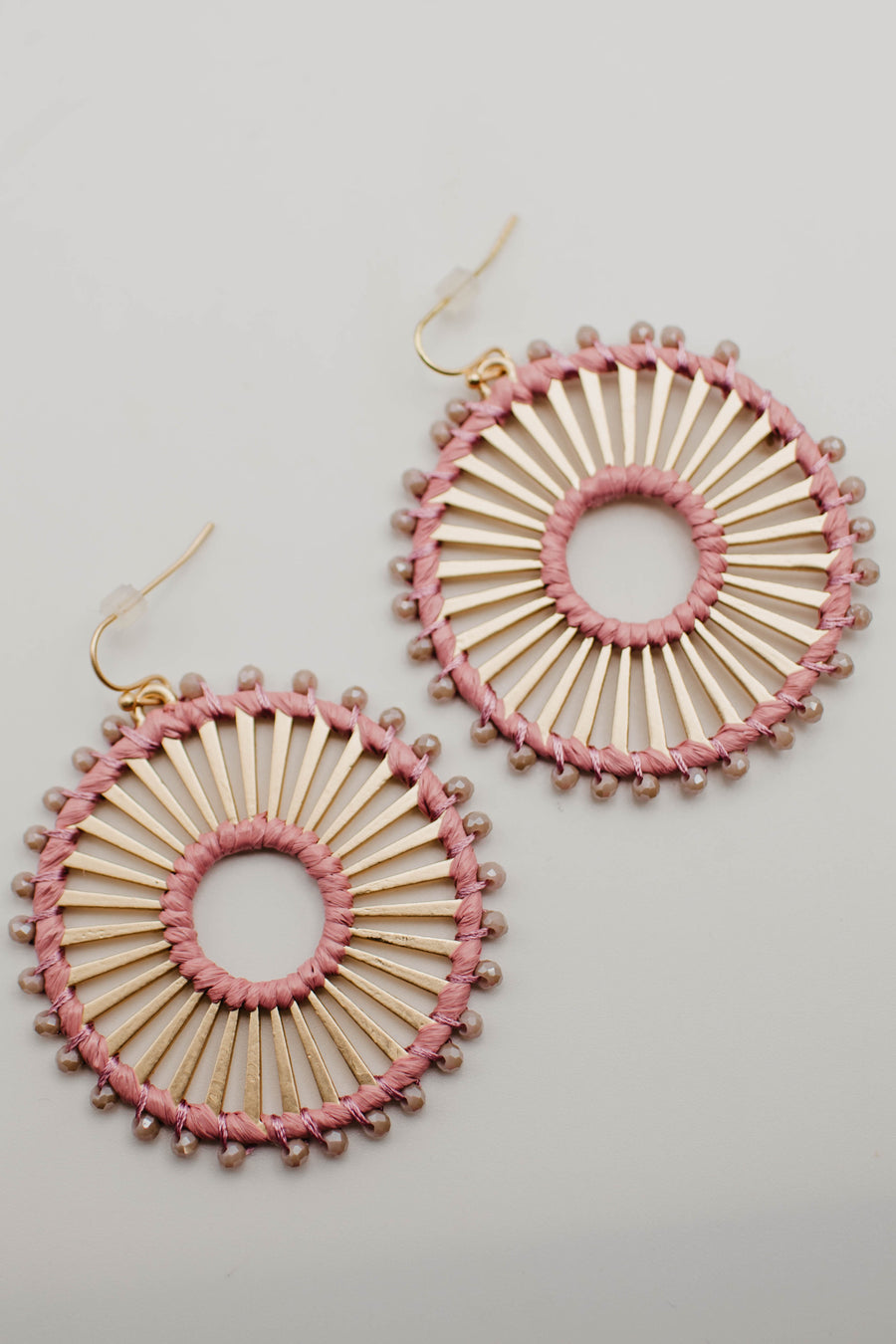The Brinley Drop Hoop Earring