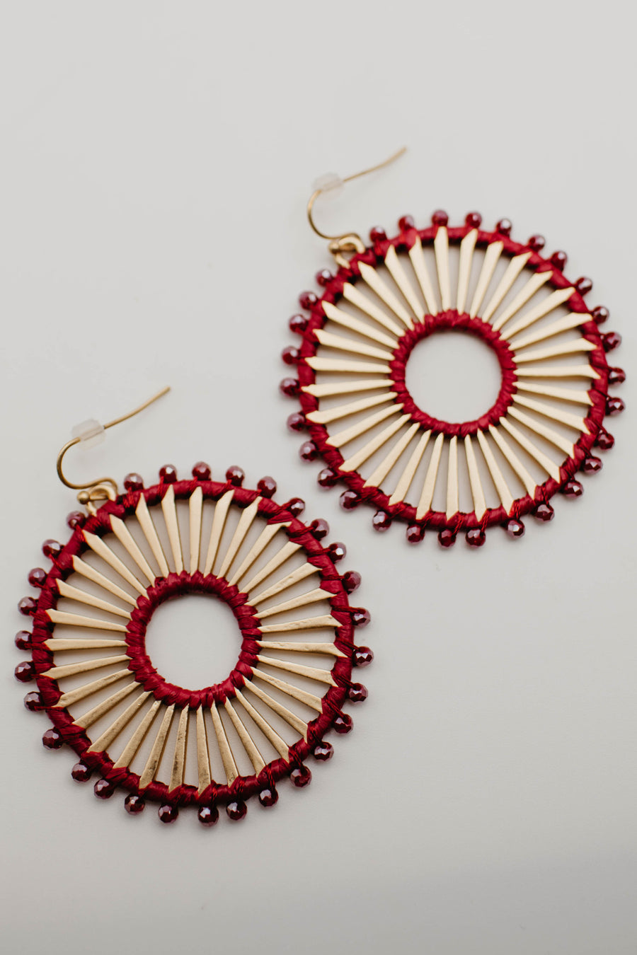 The Brinley Drop Hoop Earring