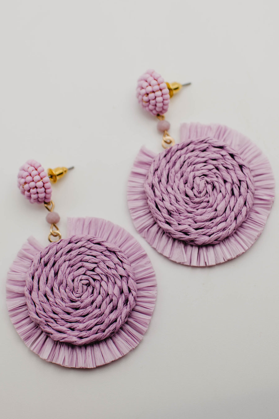 The Emmie Raffia Earring